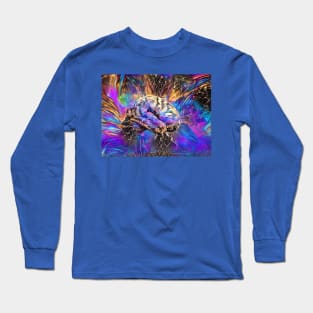 Psycho vivid brain Long Sleeve T-Shirt